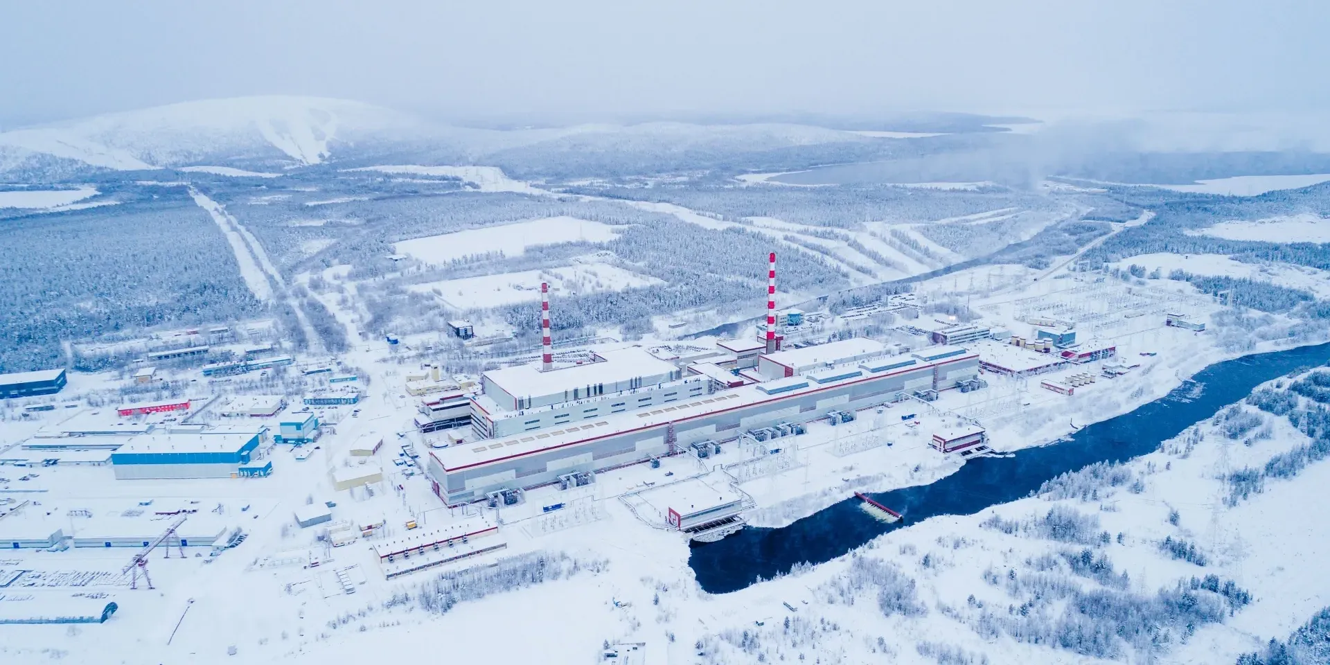 Luchtfoto van Rosatom