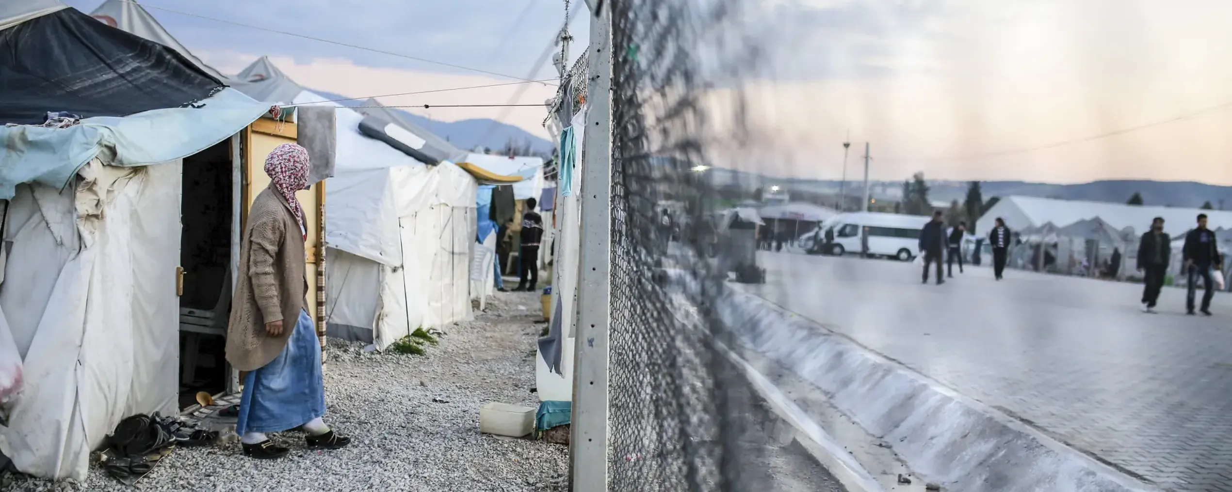 Vluchtelingenkamp in Turkije
