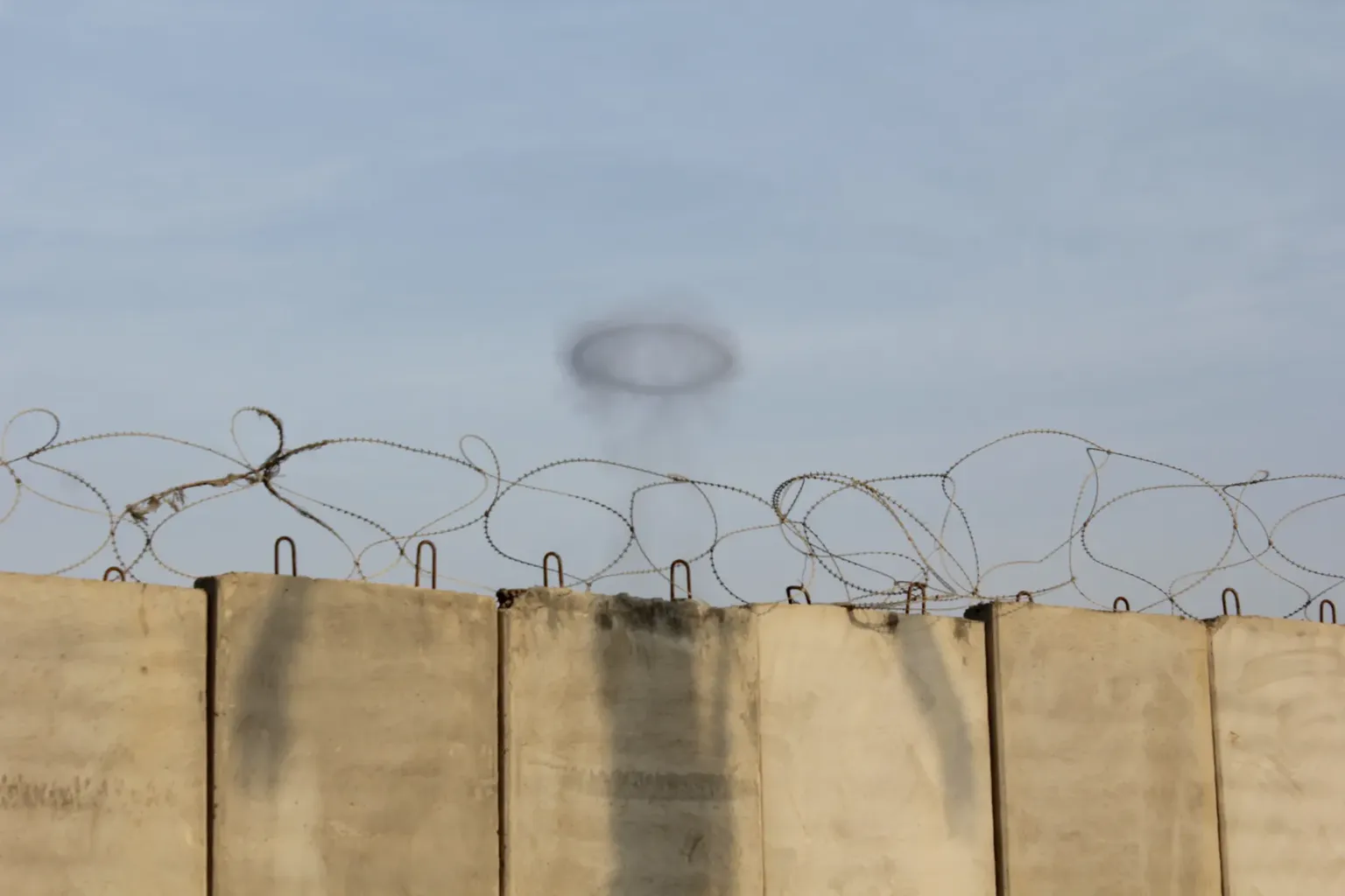 muur rond Gaza