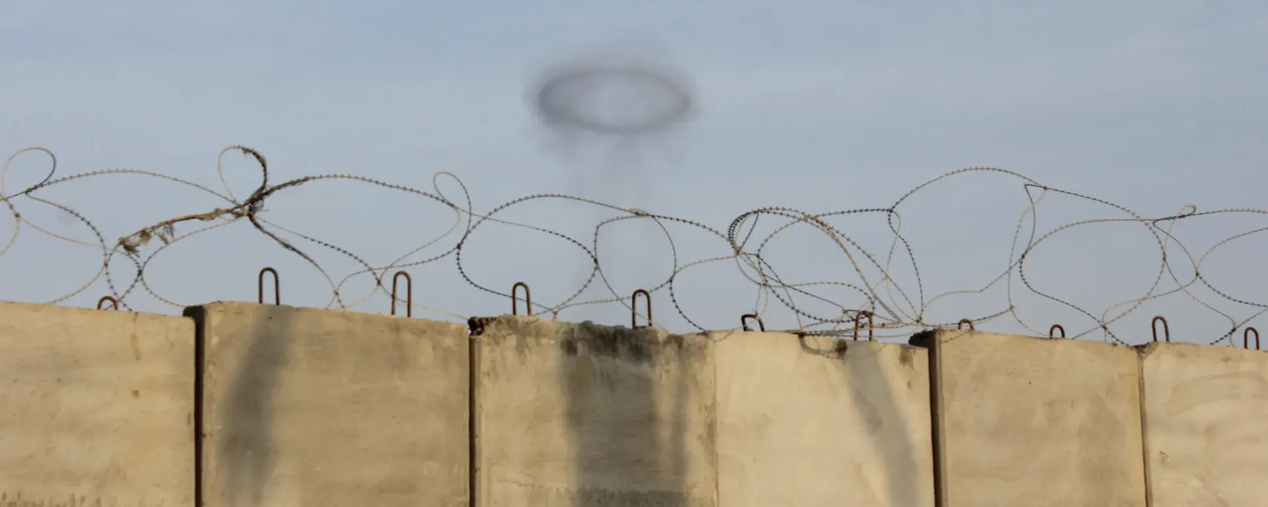 muur rond Gaza