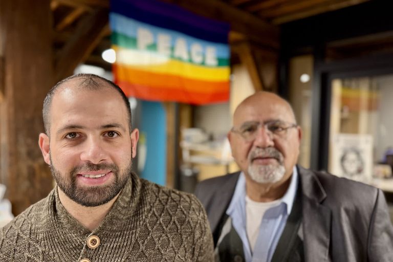 Roger Samaleh en Zoughbi al-Zoughbi