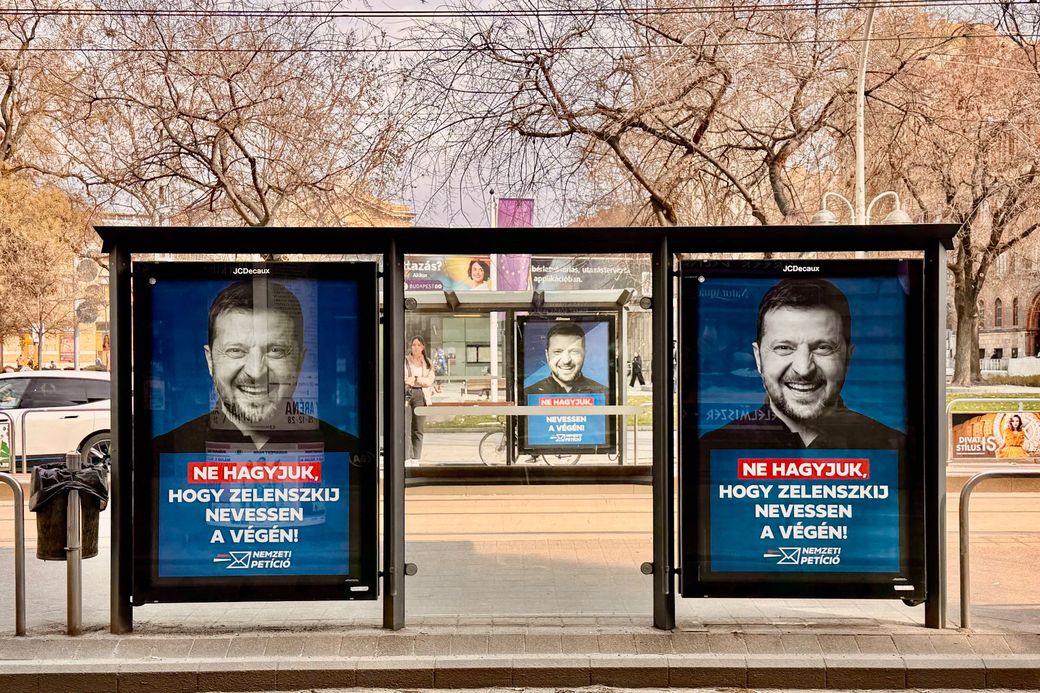 demoniserende propaganda tegen Zelensky