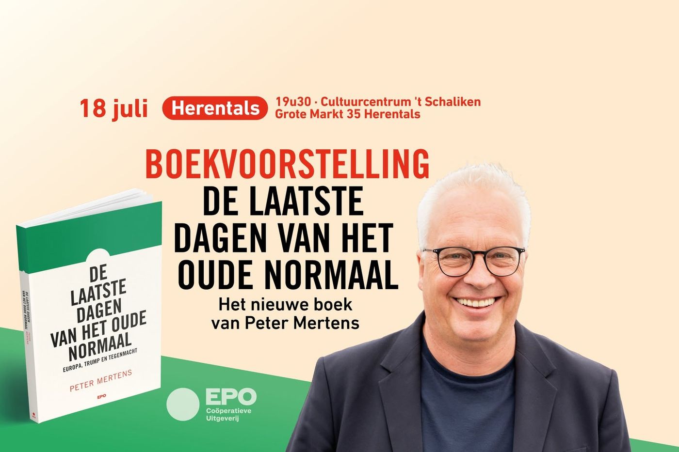Boekvoorstelling De laatste dagen van het oude normaal