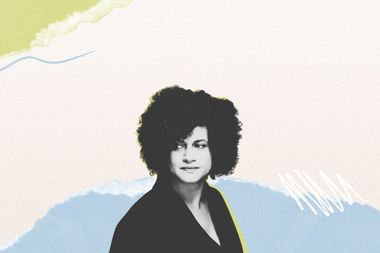 Collage met portretfoto van Tuly Salumu