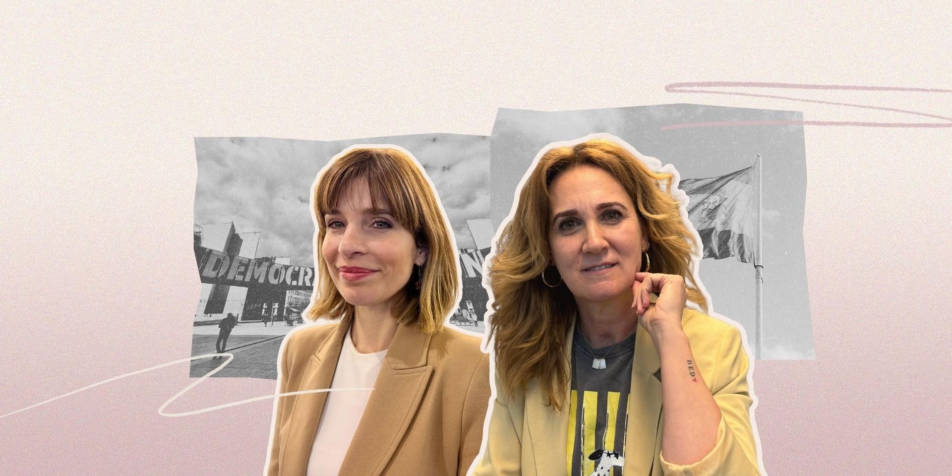 Portretfoto's van Hana Jalloul en Estrella Galán