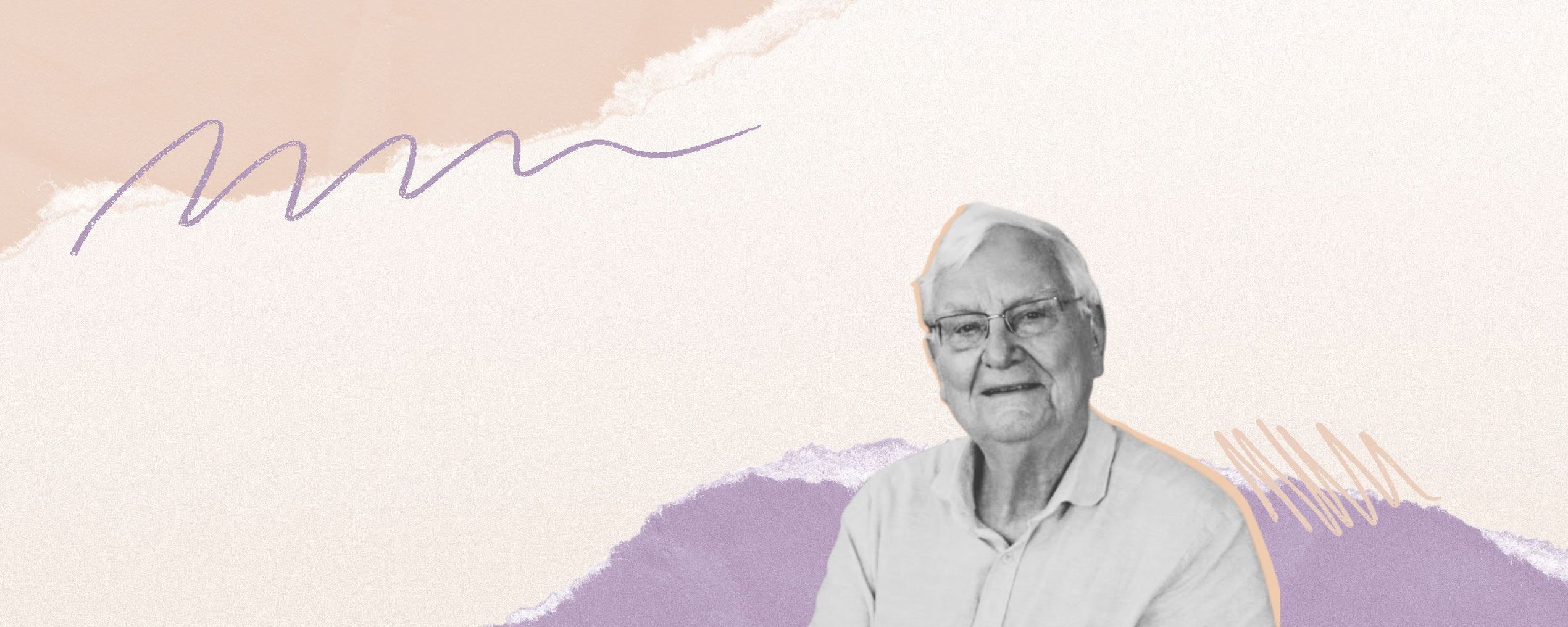 Collage met portret van Walter Zinzen