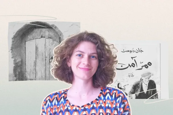 Collage met portret van Desirée Custers