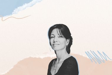 Collage met portret van Fei Lauw