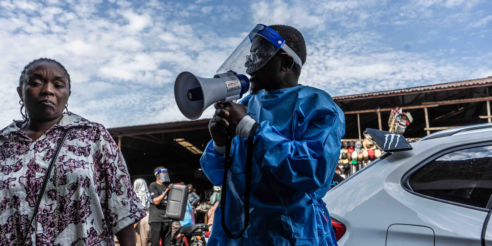 Jongeren ebola Goma