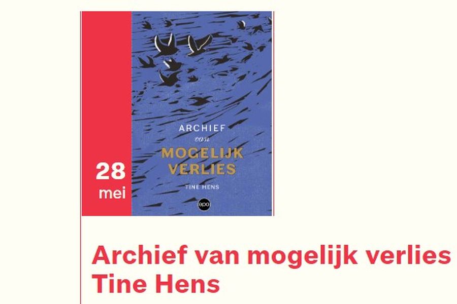 boekvoorstelling archief van mogelijk verlies