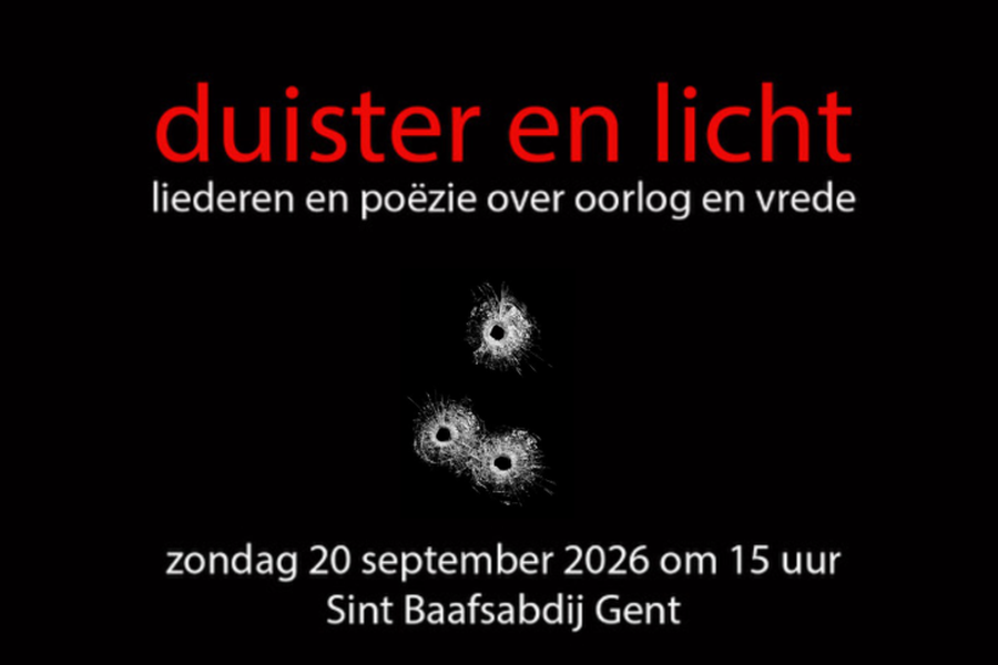 Duister en licht: Liederen en poëzie over oorlog en vrede