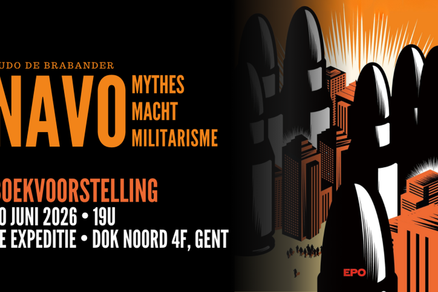 Boekvoorstelling: NAVO - Mythes, macht, militarisme
