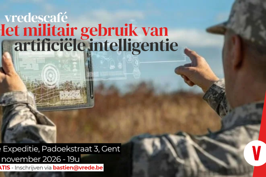 vredescafé AI oorlog