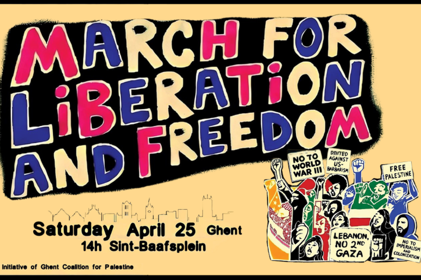 Mars voor bevrijding en vrijheid