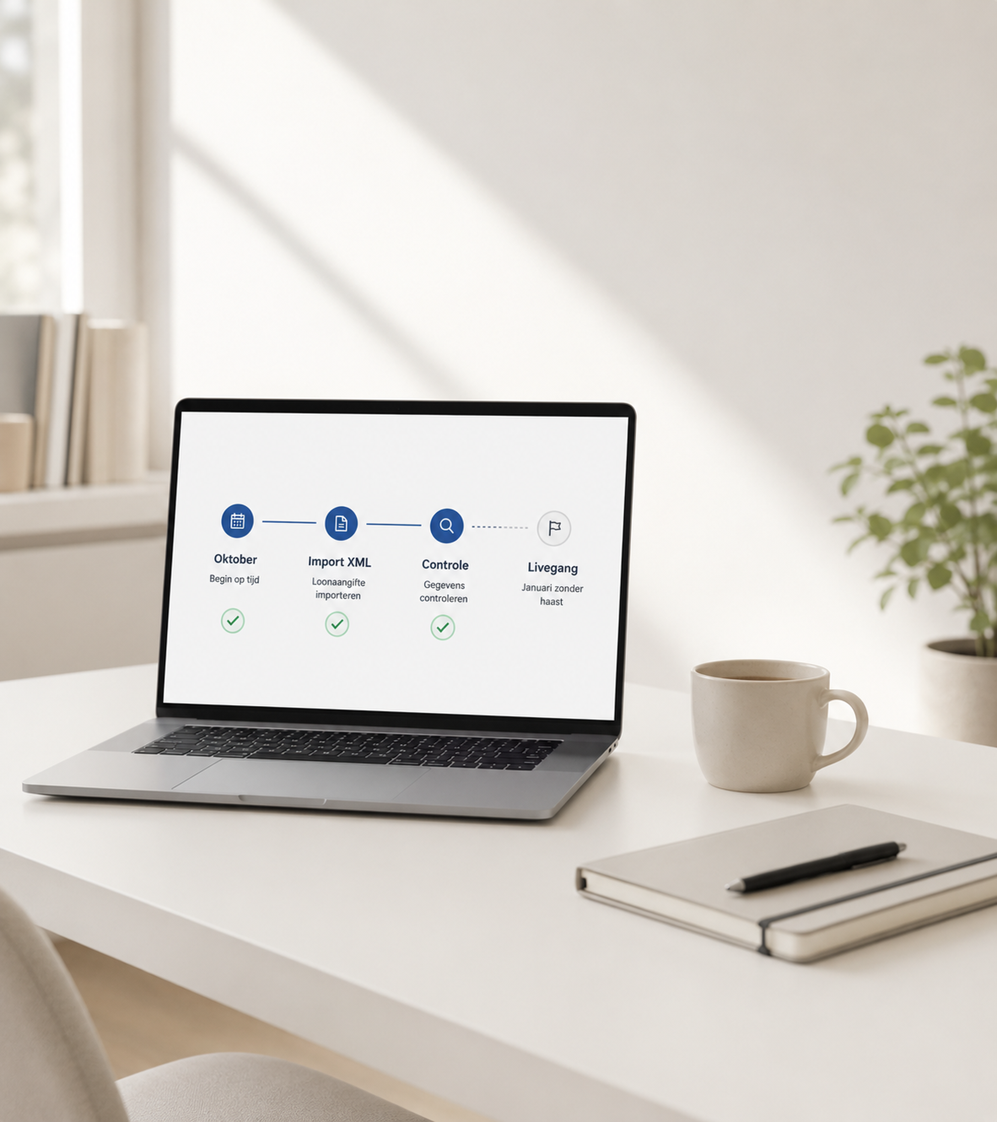 begin voor de drukte met overstappen van salarissoftware