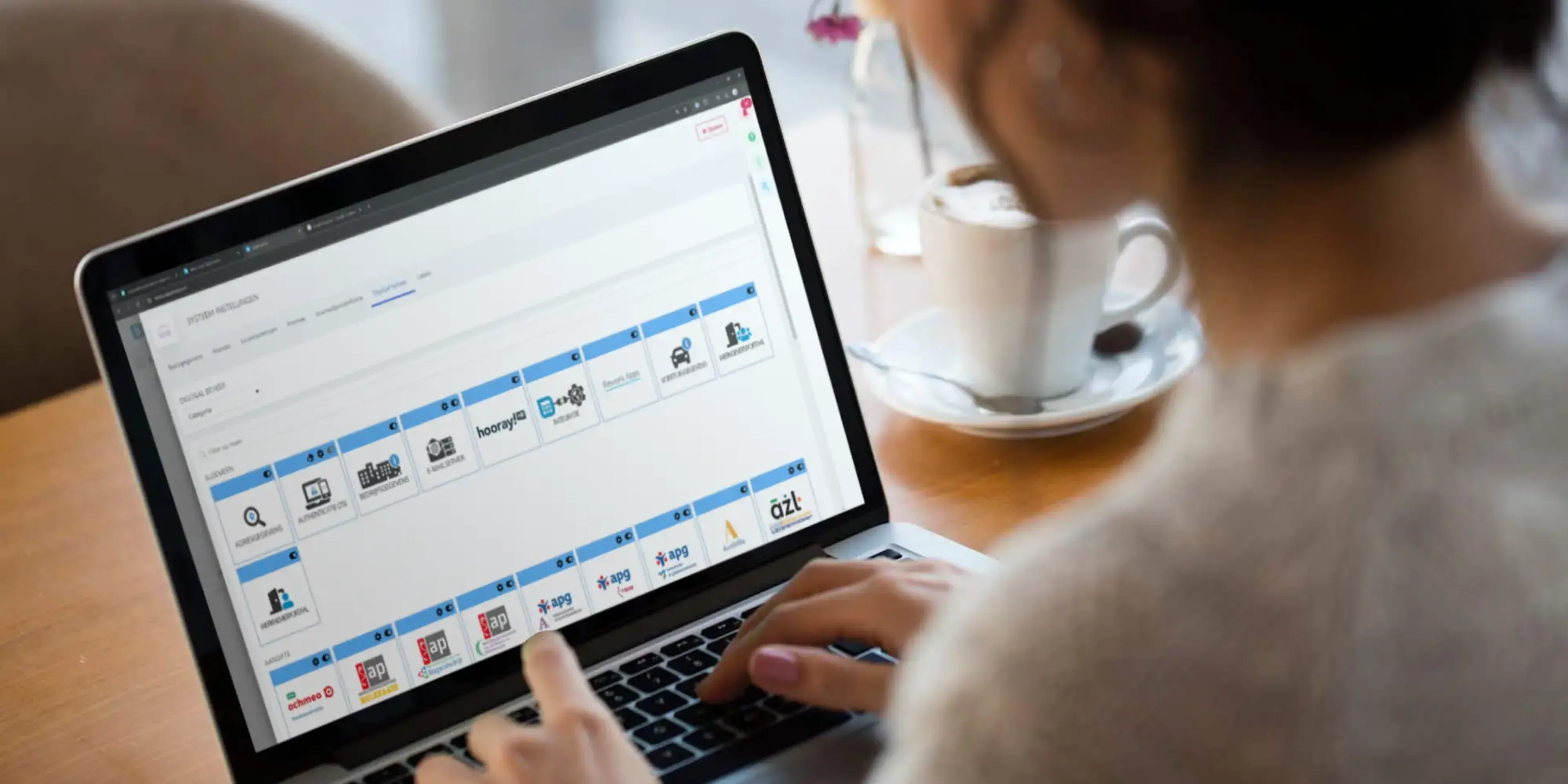 SalarFusion 2-staps-authenticatie op laptop