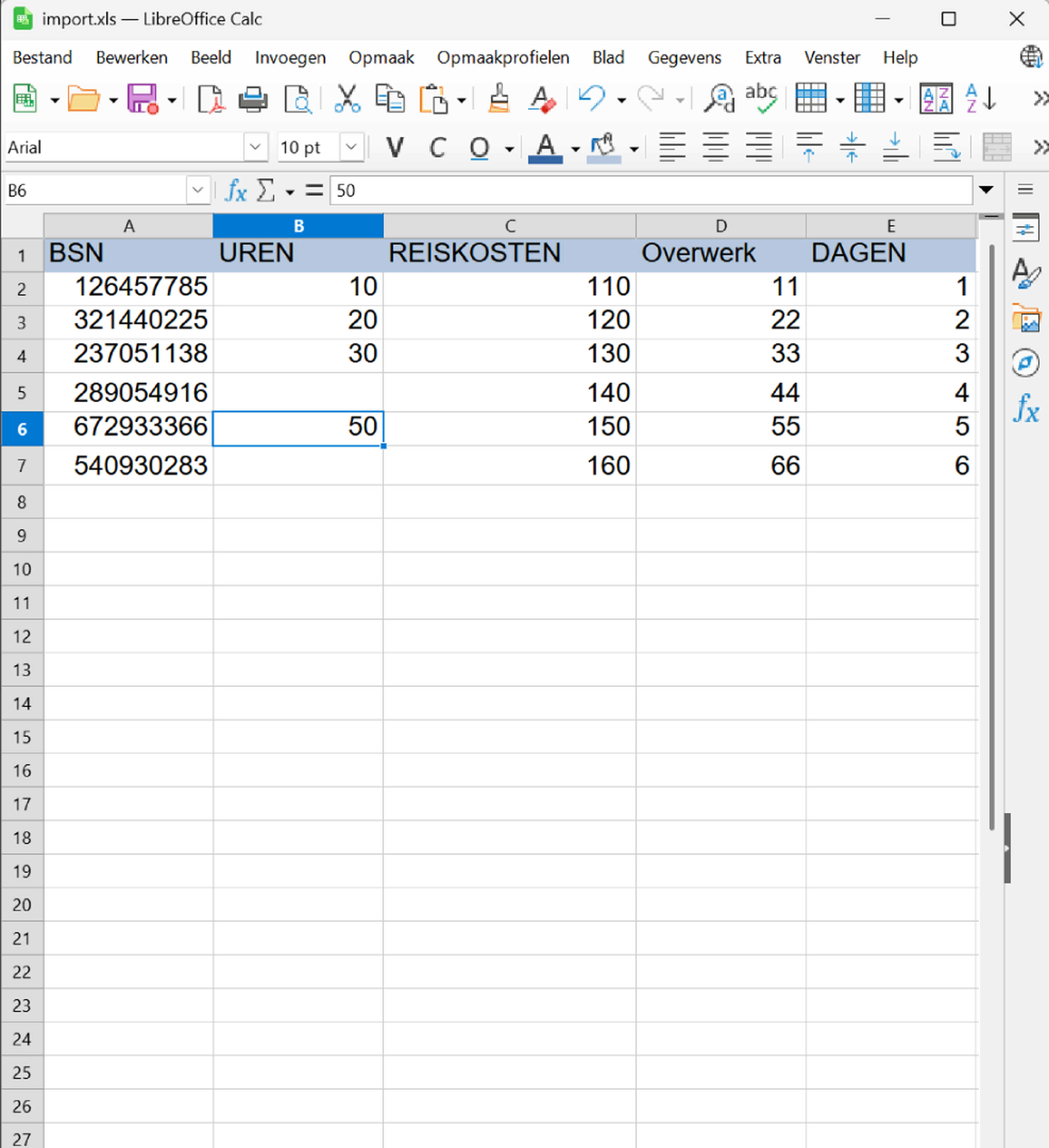 excel import salarfusion