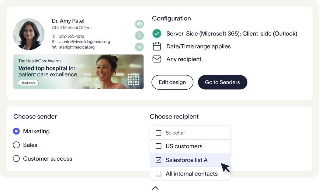 images used in email signature management