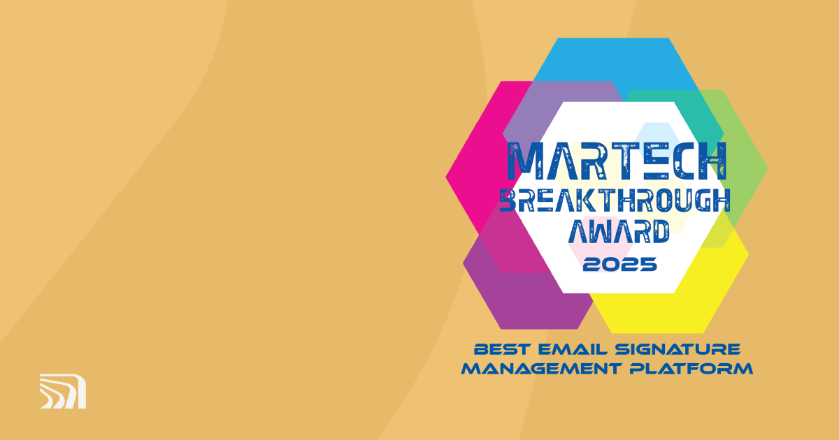Exclaimer Wins MarTech Breakthrough Award for Second Year Running