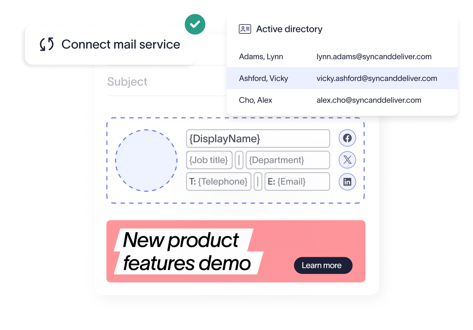 Client-side email signatures | Exclaimer