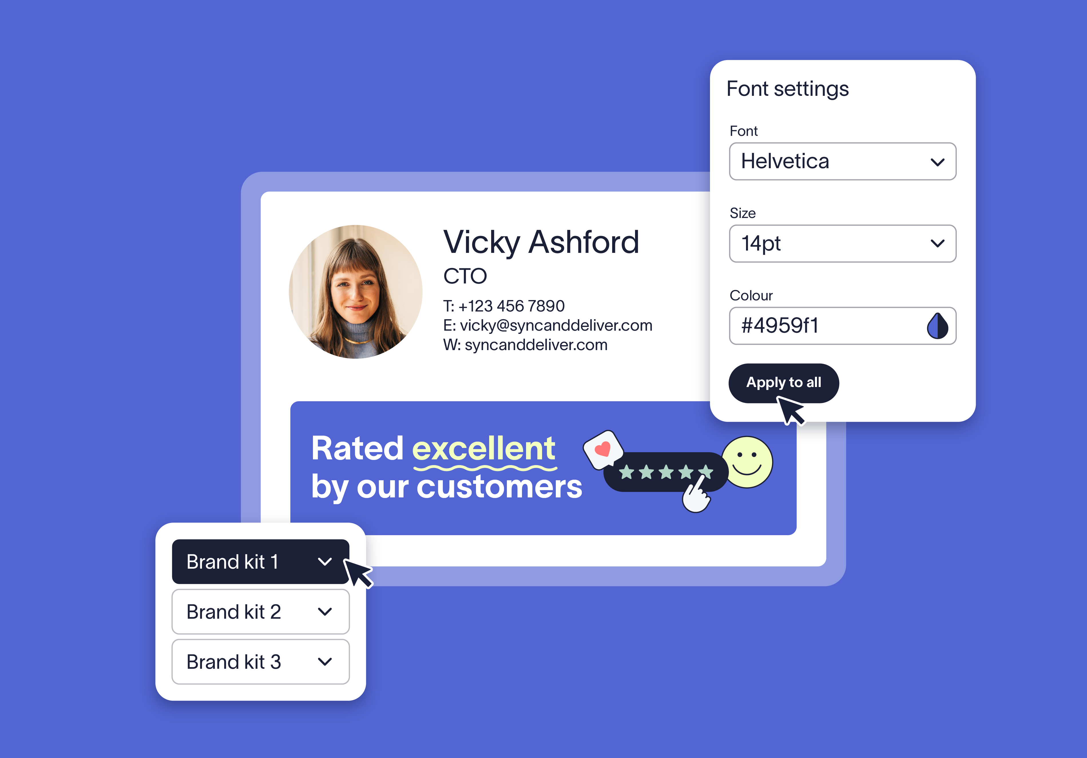 Brand Kits for email signatures & video meetings | Exclaimer