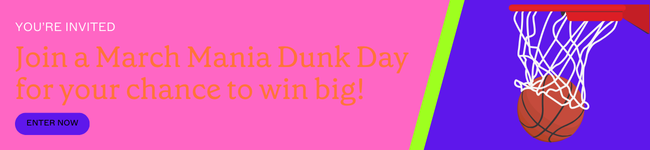 Bad email banner with bold colors