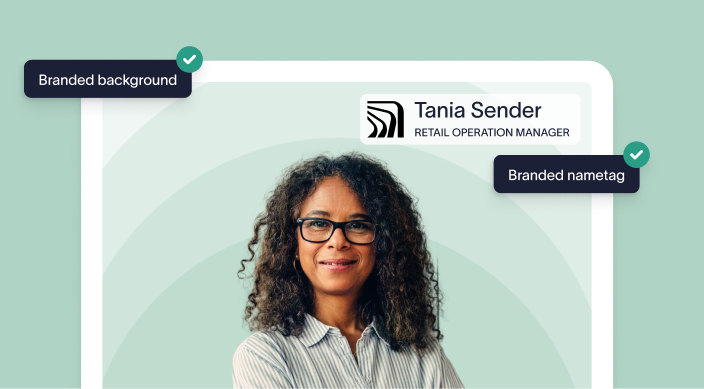 exclaimer's meeting branding feature