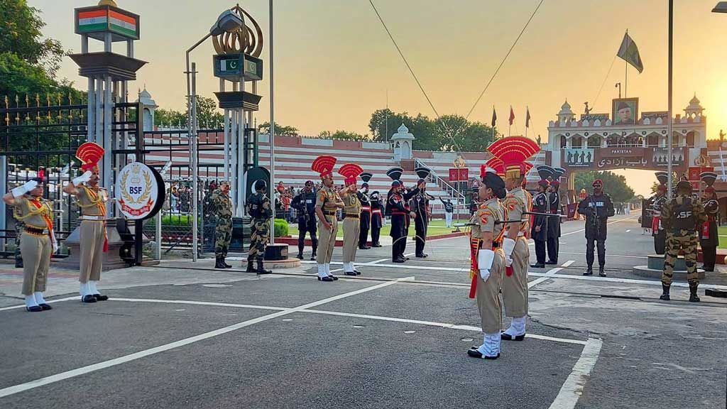 ด่านชายแดน Wagah Border