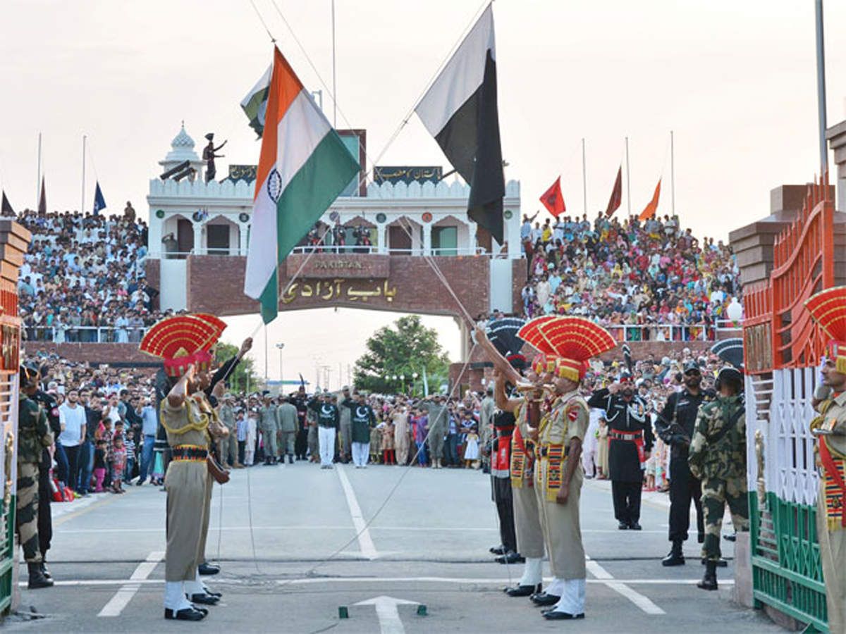 ด่านชายแดน Wagah Border