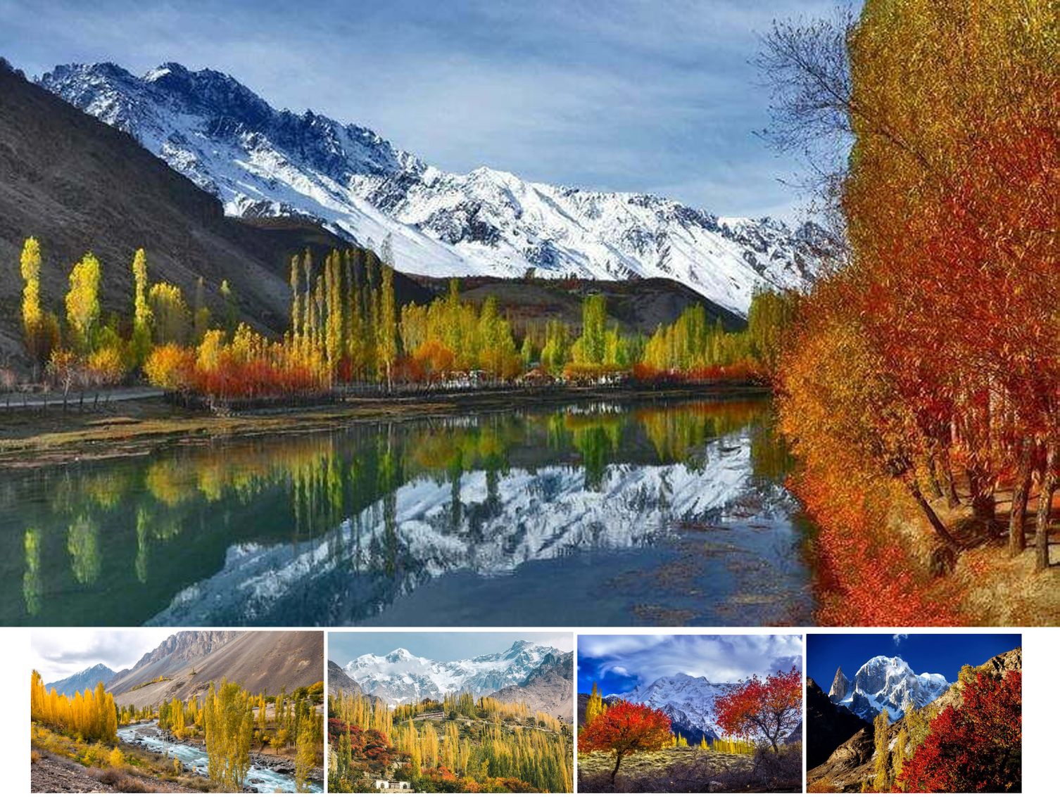 ปากีสถานฤดูใบไม้เปลี่ยนสี สายคาราโครัม ไฮเวย์