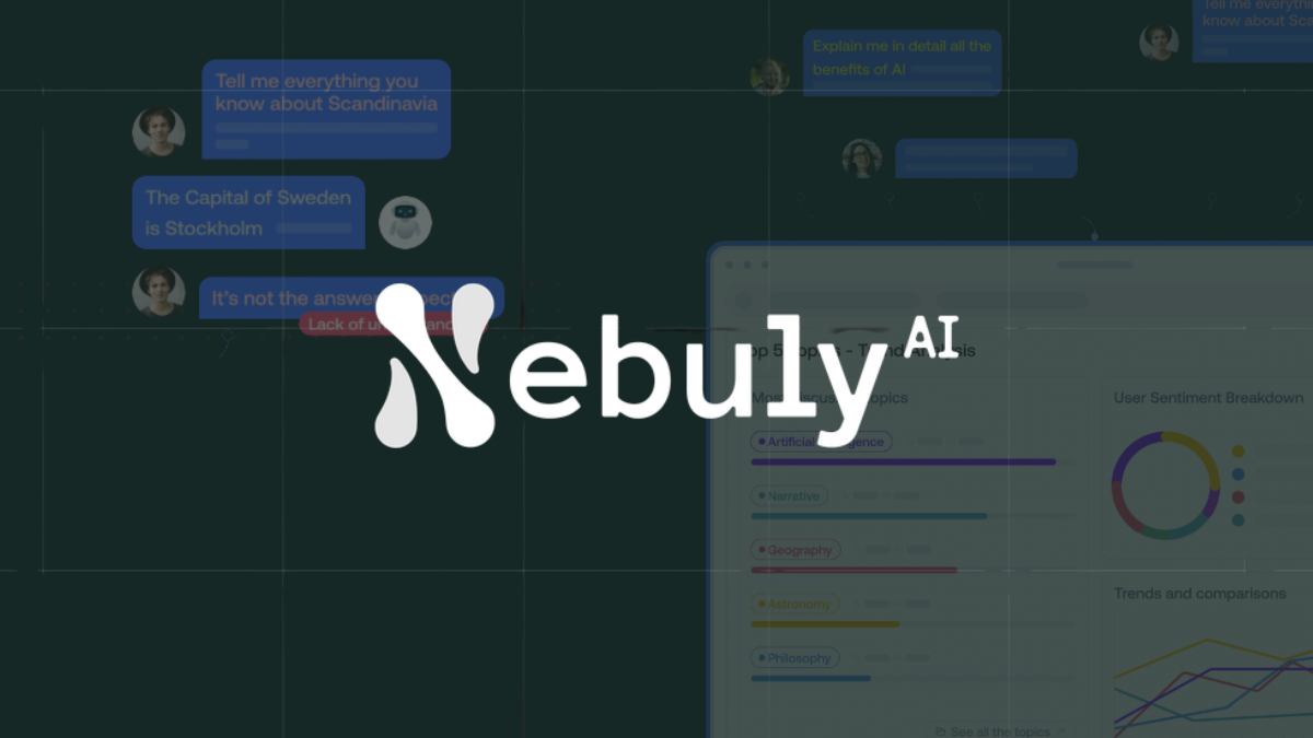 Investing in Nebuly – the user analytics platform for agentic AI ...