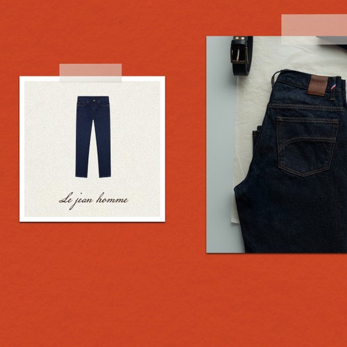 Les indispensables Atelier Tuffery : jean brut, chemise en coton et accessoires homme. - Atelier TUFFERY
