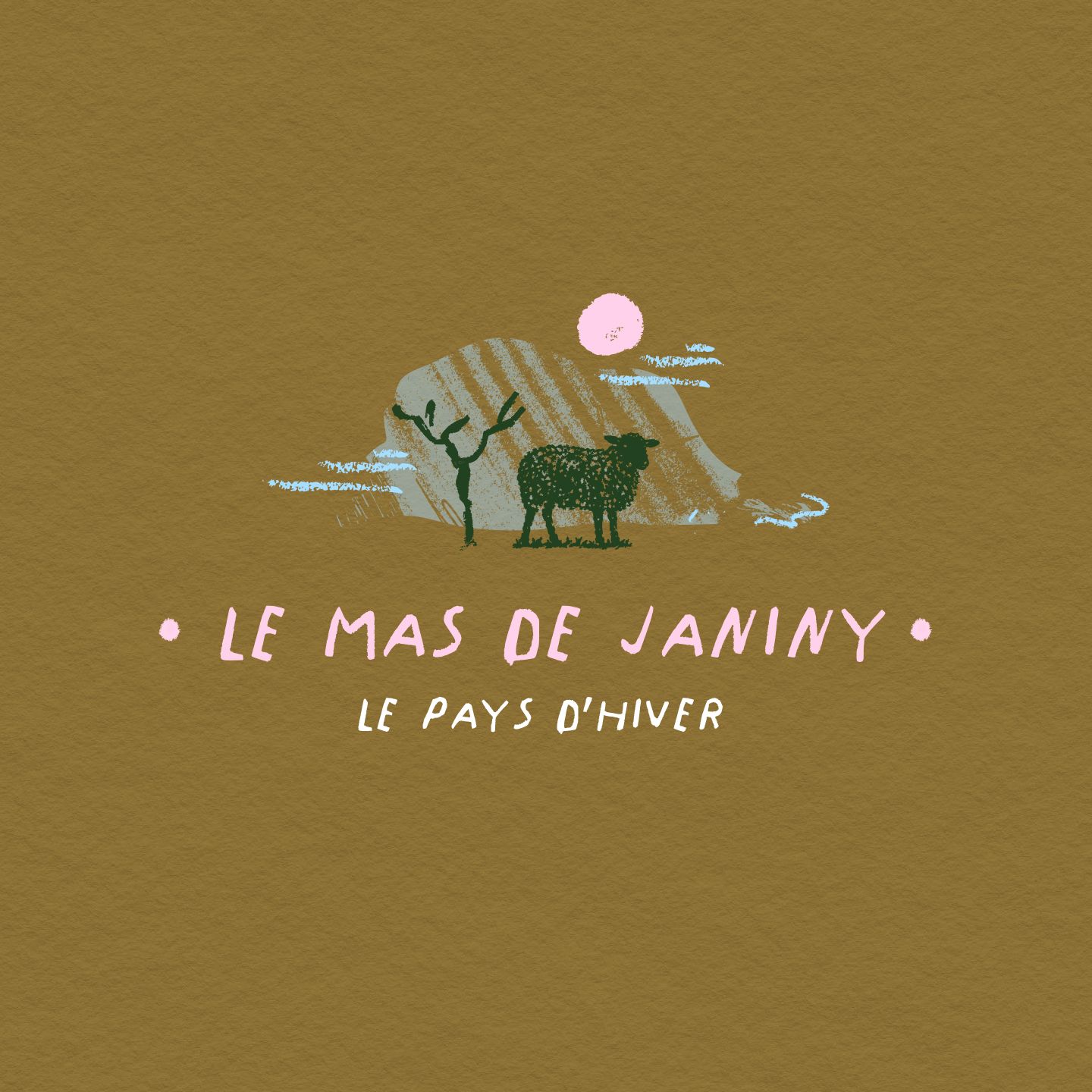 Illustration du Mas de Janiny, point de départ du Carnet d’été | Atelier Tuffery