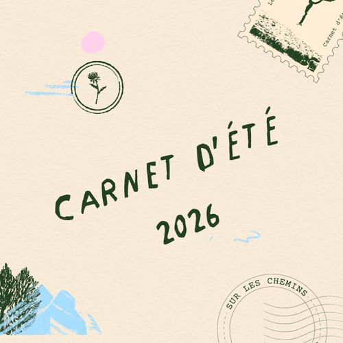 Couverture du Carnet d’été 2026 – Sur les chemins de la transhumance - Atelier Tuffery