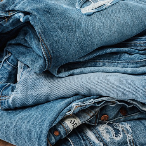 Pile de jeans Parfaits Imparfaits - Atelier Tuffery