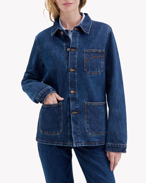 Veste Méjean Stonewashed Femme - Atelier Tuffery
