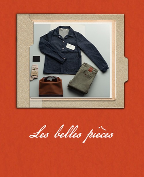 Sélection de belles pièces Atelier Tuffery : veste en laine, jean brut et accessoires homme. - Atelier TUFFERY