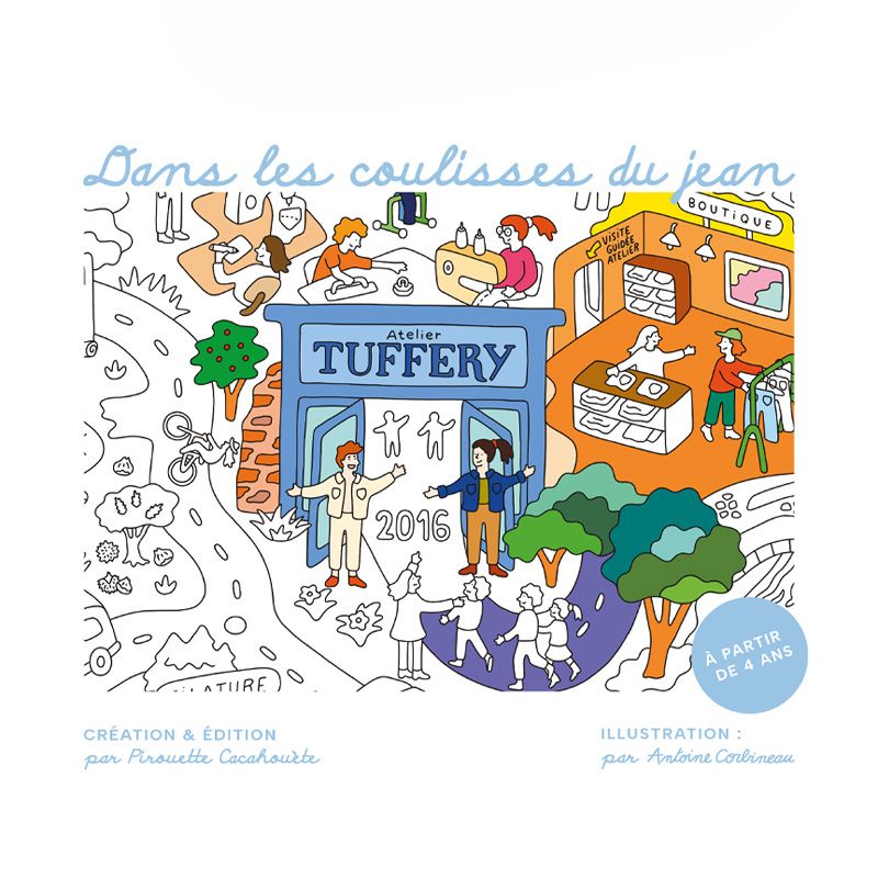 Fresque coloriée de l'univers Atelier TUFFERY | Atelier Tuffery