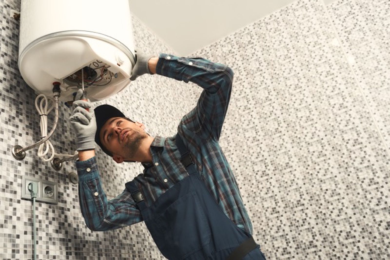 Stopping with heating: the gas tap is being turned off