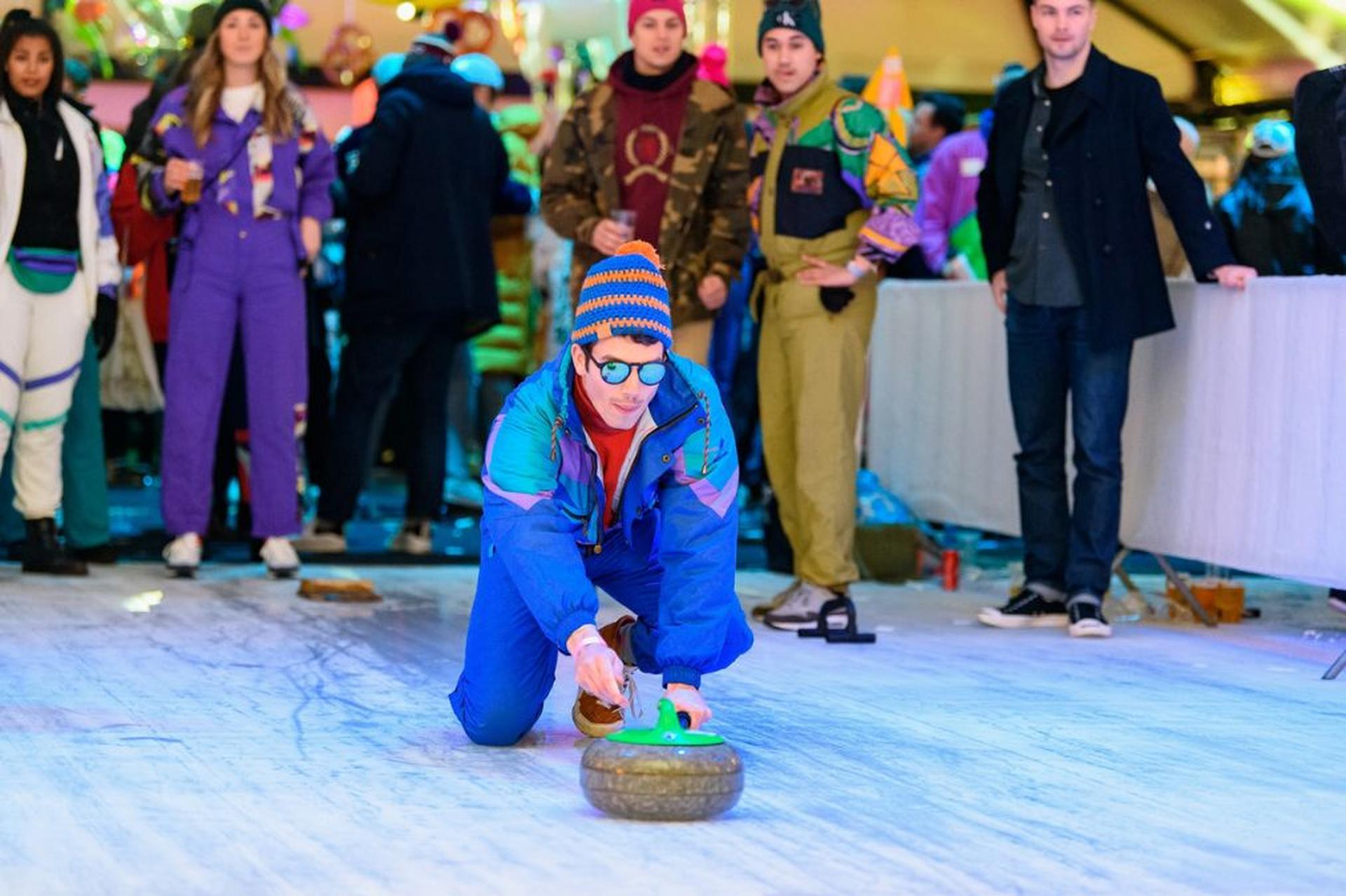 Activiteit curling clinic