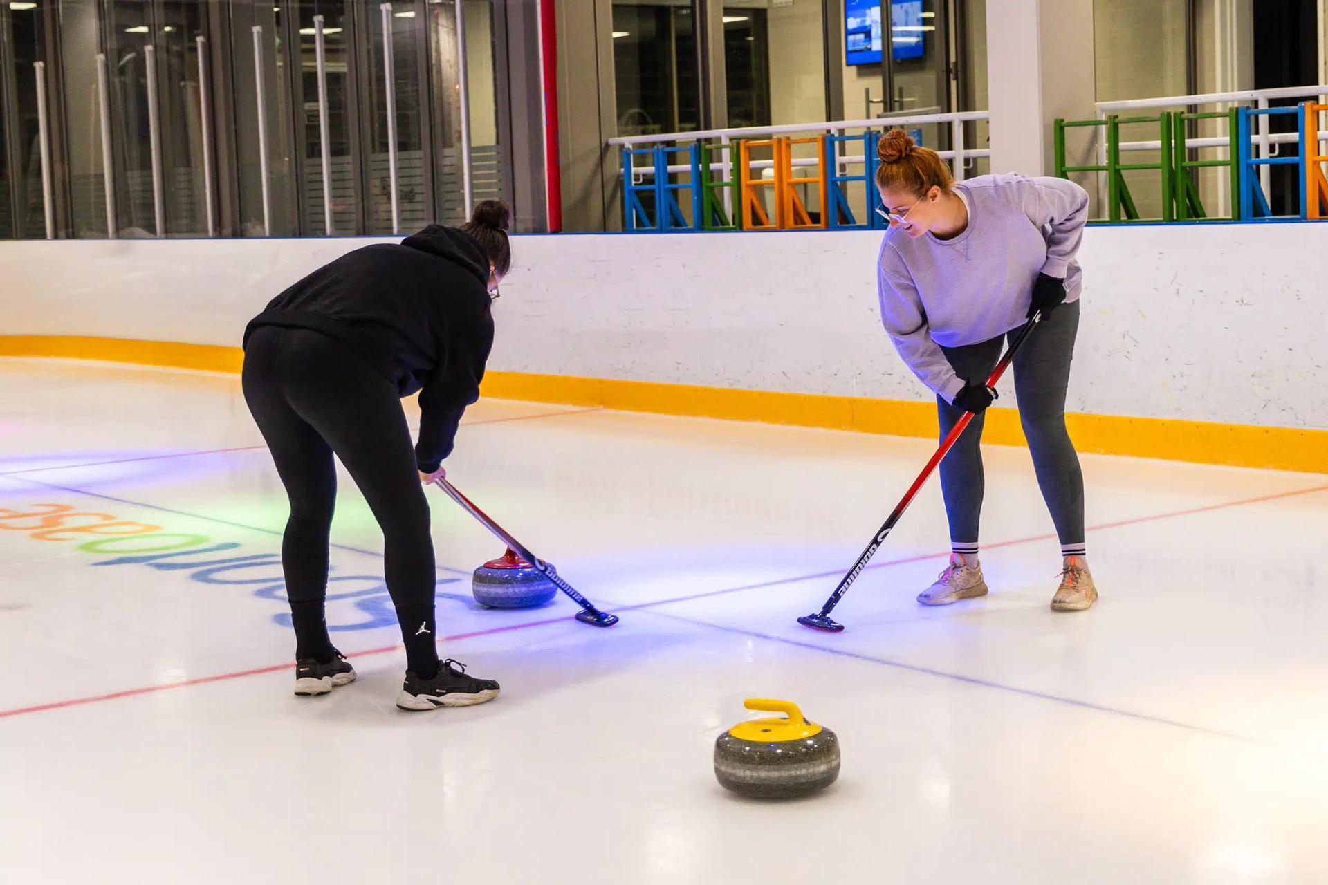 curling teambuilding
