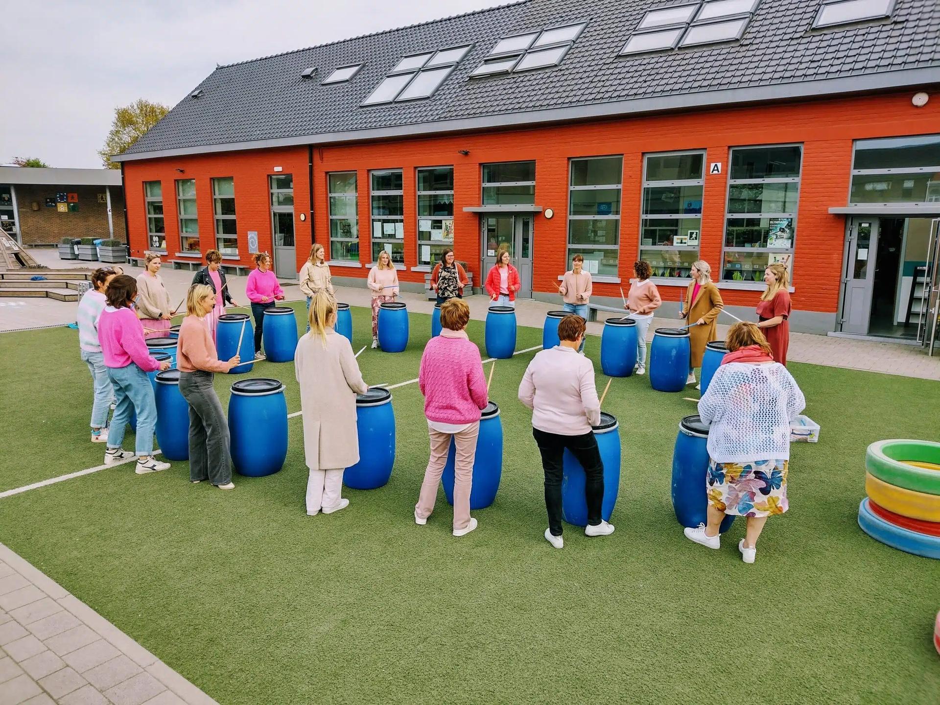 barrel drumming