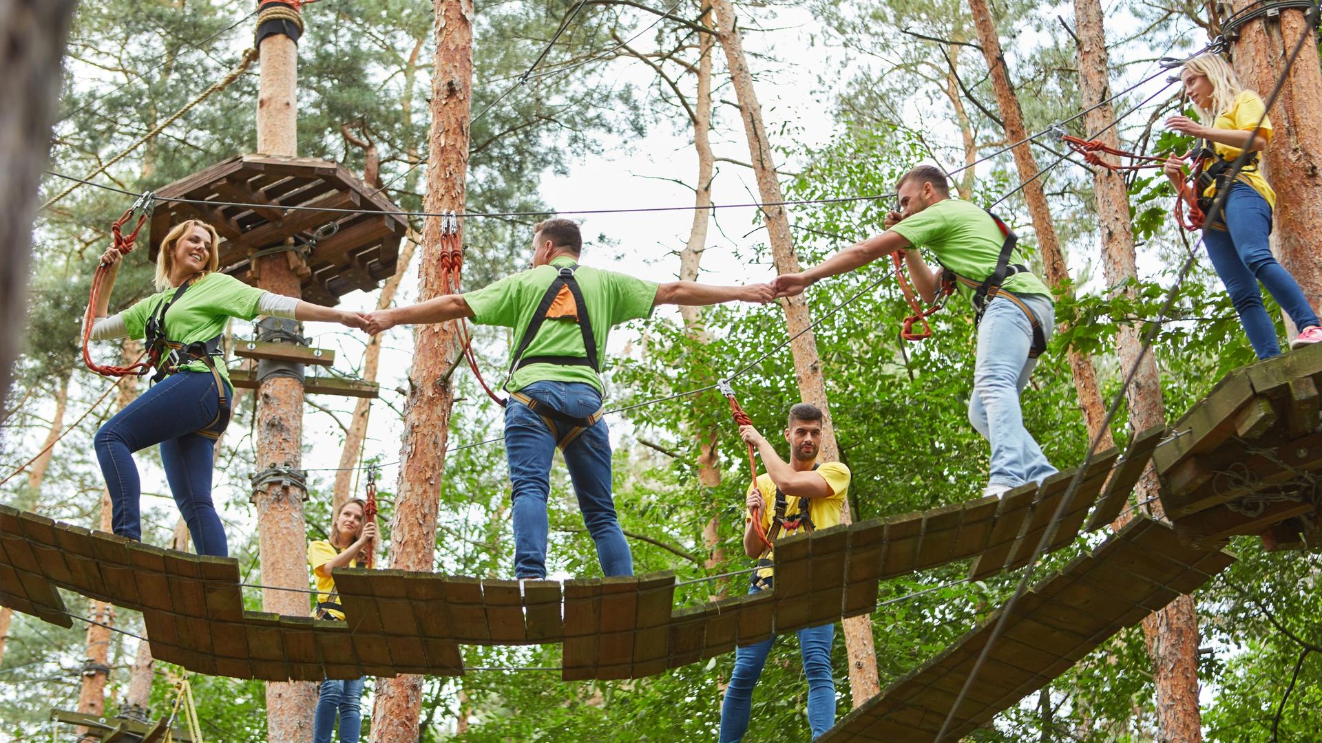 hoogteparcours teambuilding