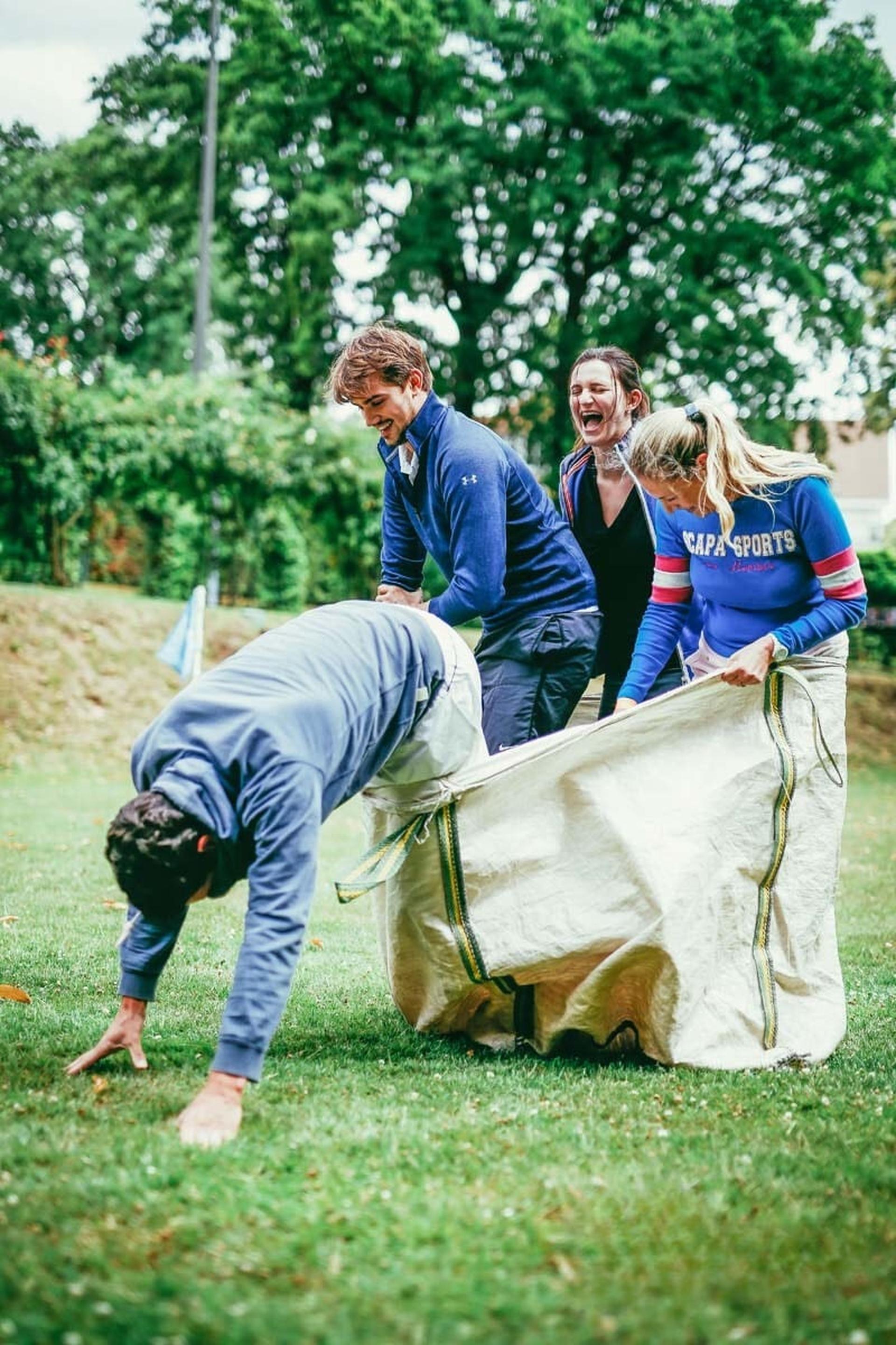 zaklopen teambuilding