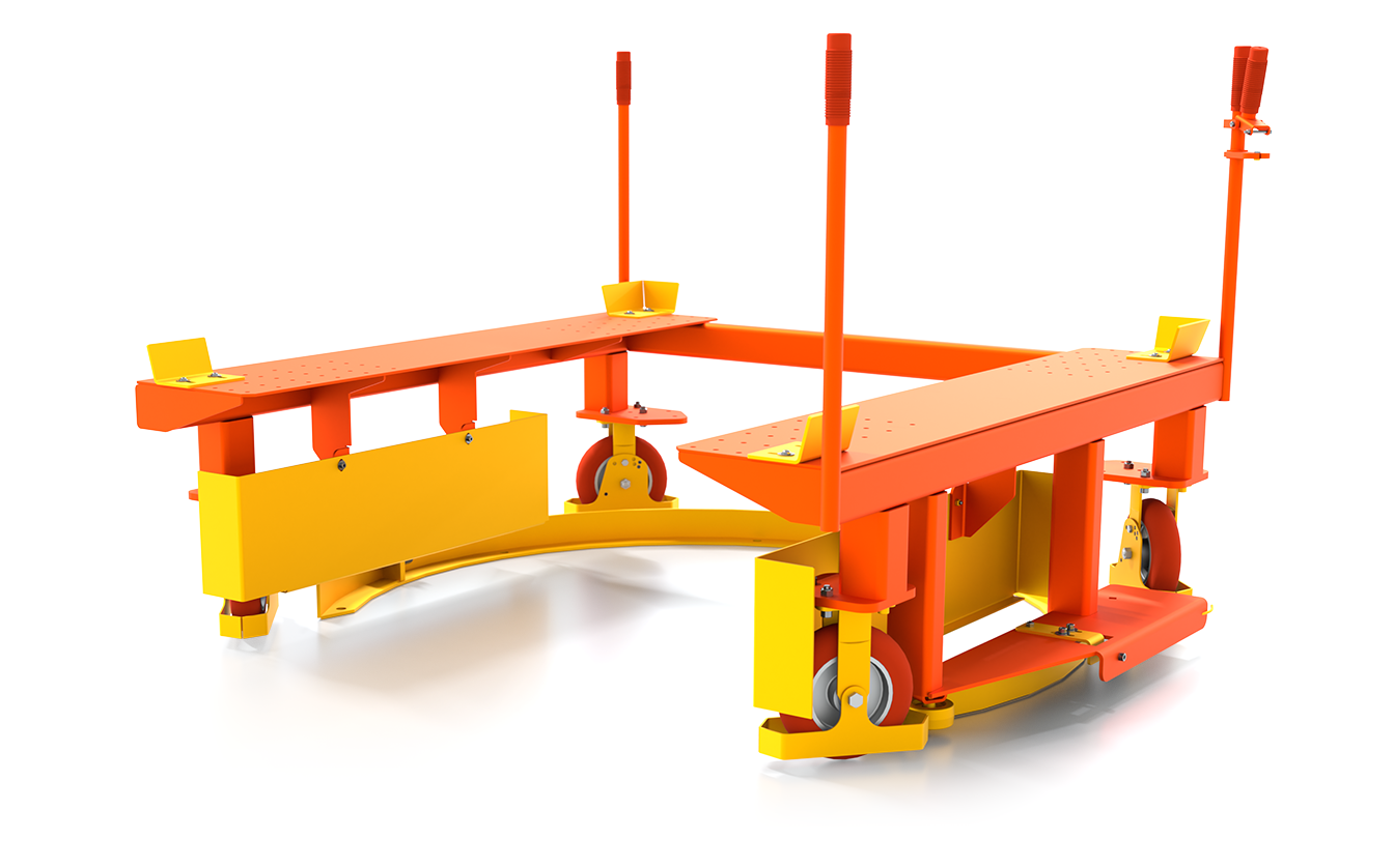 Rotatable Product Automate with Black Controls: Conveyor Top Module