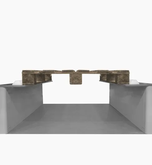From forklift to robot: Our Pallet Rack bridges the gap, effortlessly.