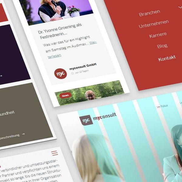 myConsult UX-Optimierung