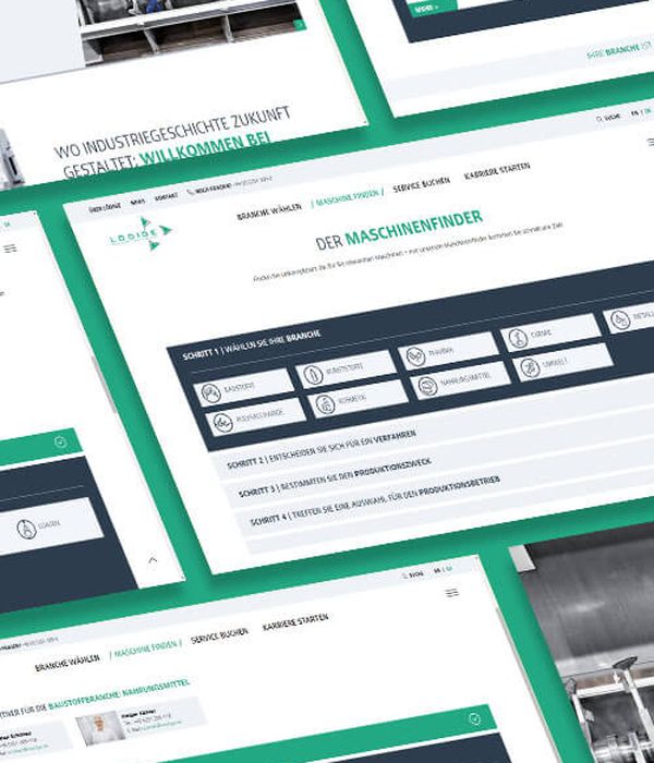 Lödige Maschinenfinder