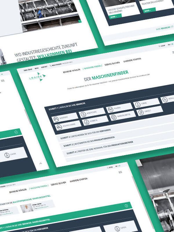 Lödige Maschinenfinder