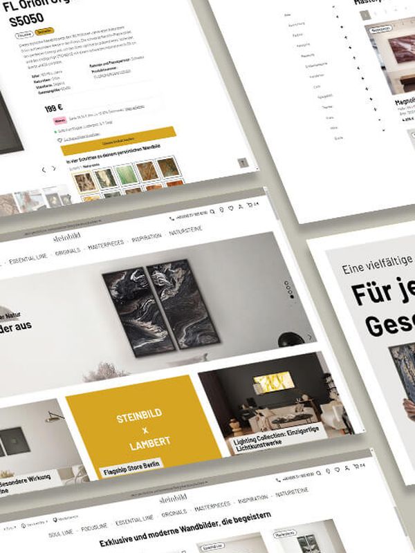 Steinbild Webshop